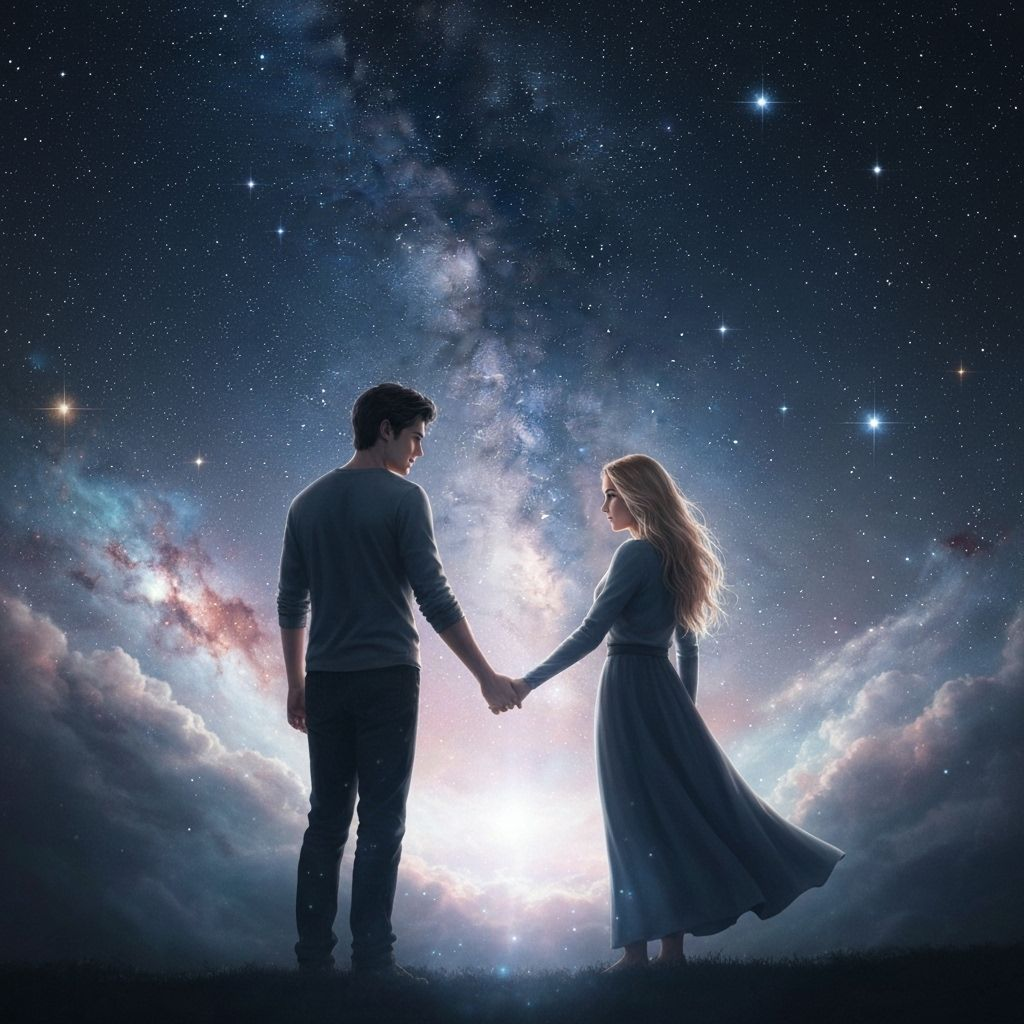 Couple reunited under the stars